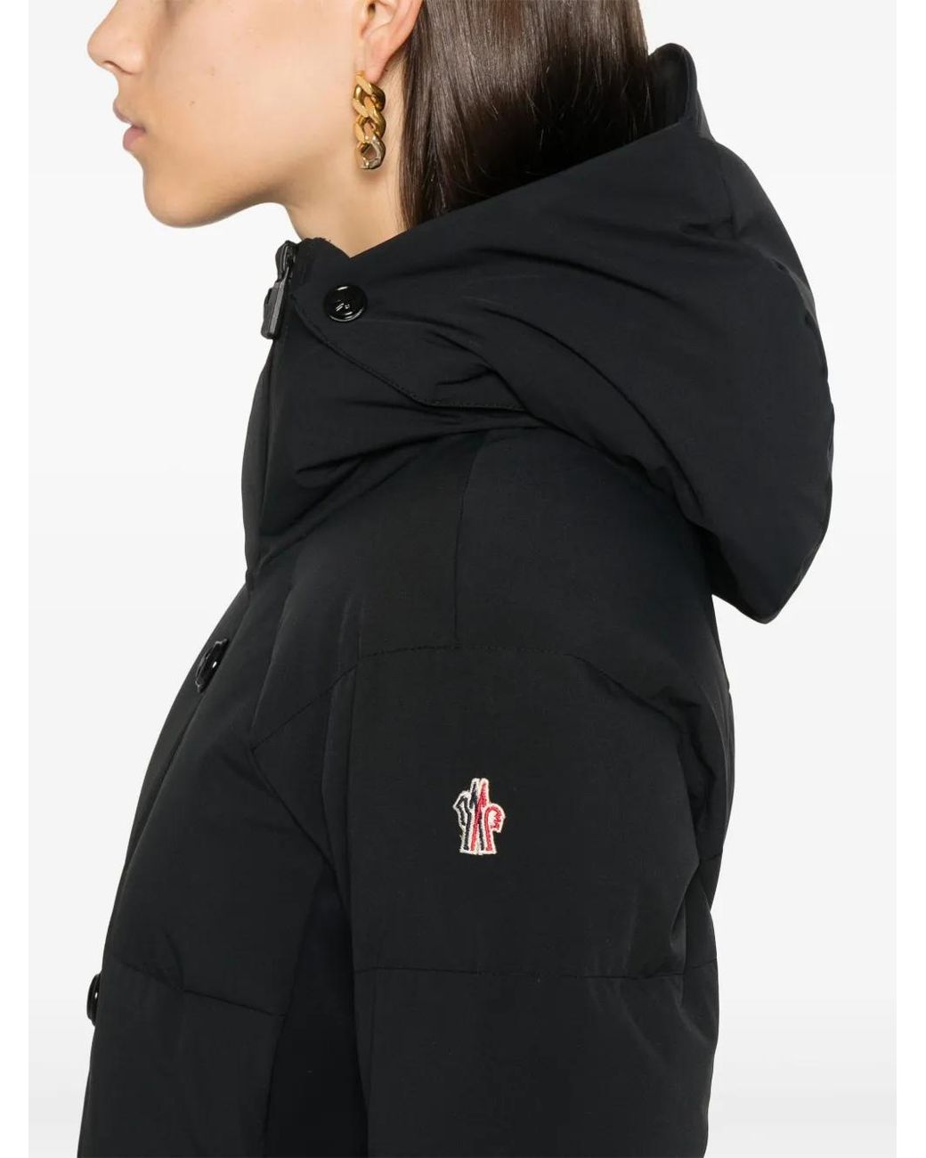 Moncler Black Guyane Puffer Jacket