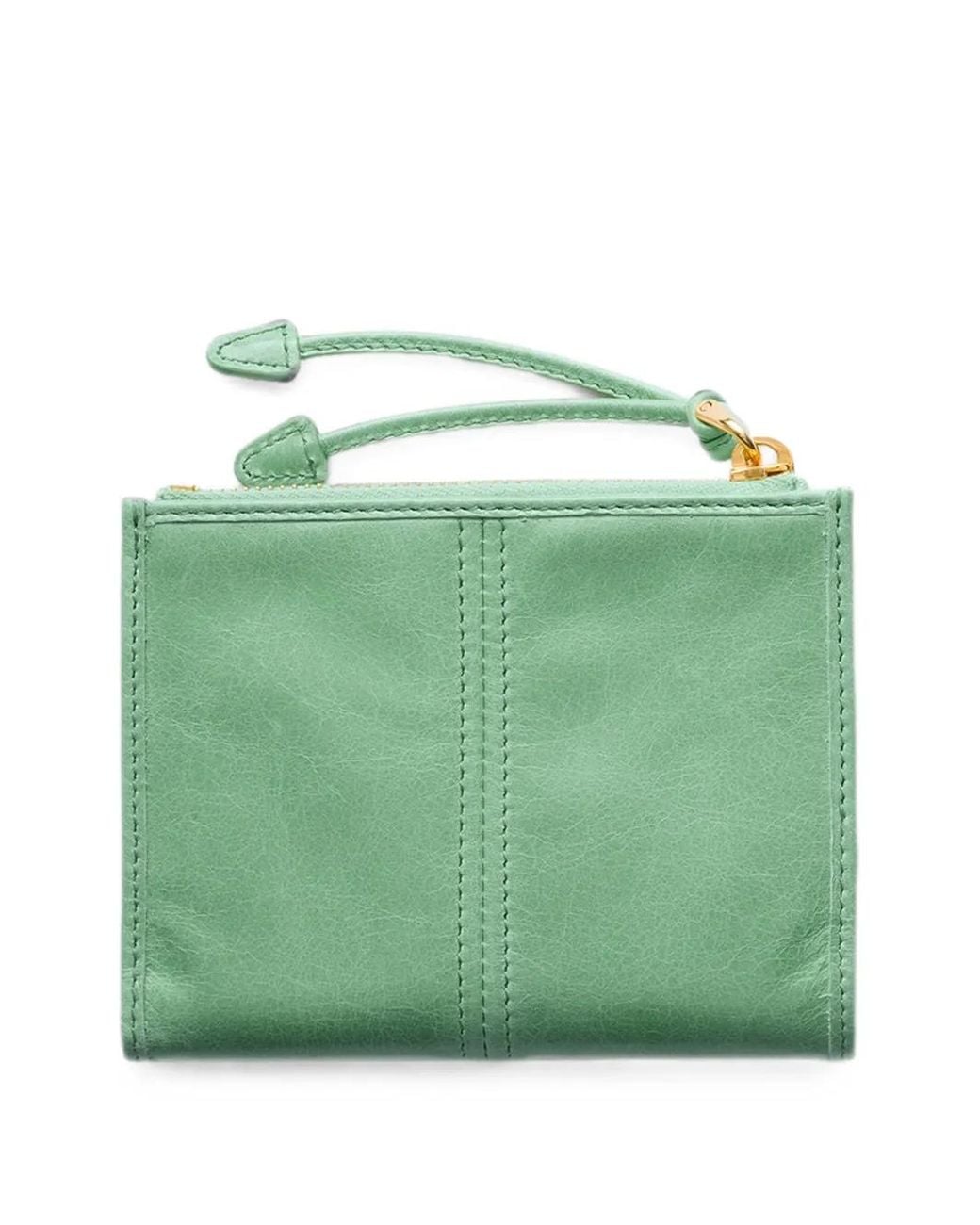 Prada Green Small Leather Wallet