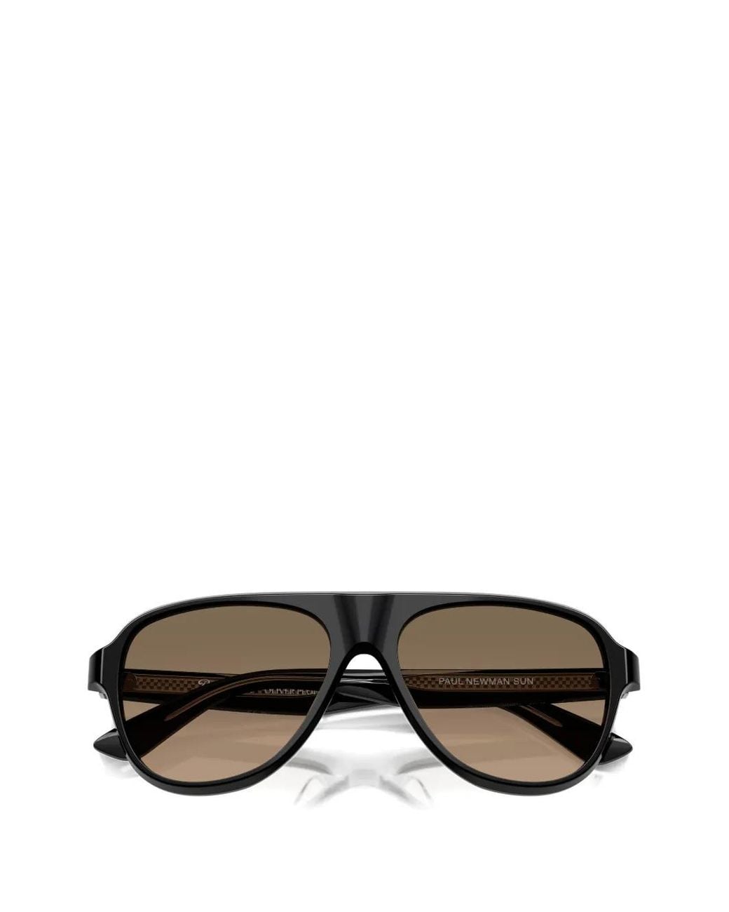 Oliver Peoples Black Lunettes De Soleil Paul Newman Sun À Monture Pilote for men
