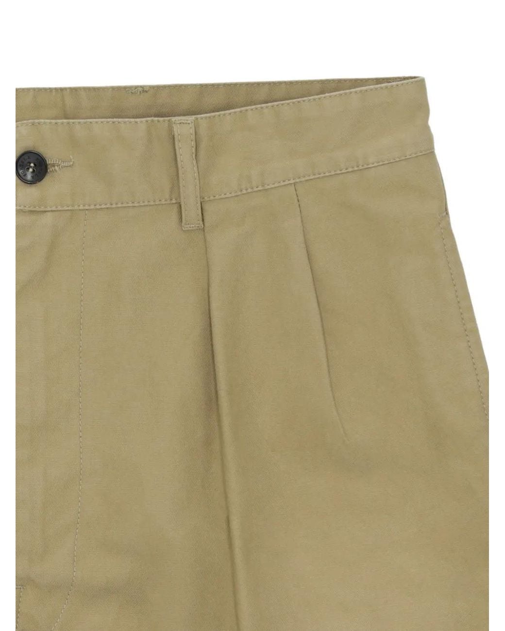 Fortela Green New York Pleated-Front Trousers for men