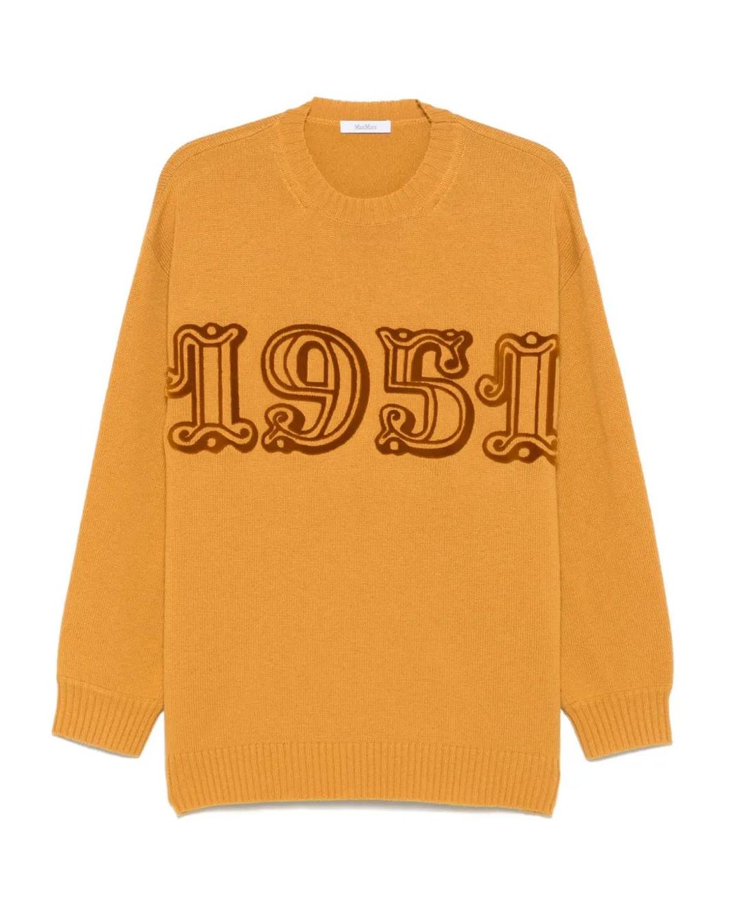 Max Mara Orange Fido Sweater