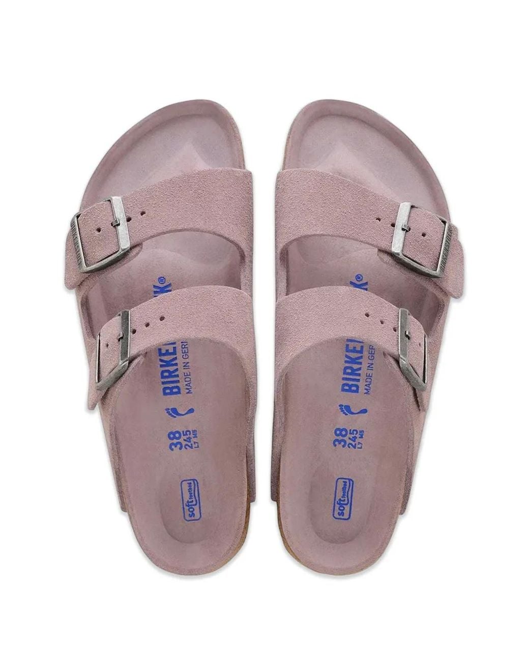 Birkenstock Pink Arizona Buckle-Fastening Sandals