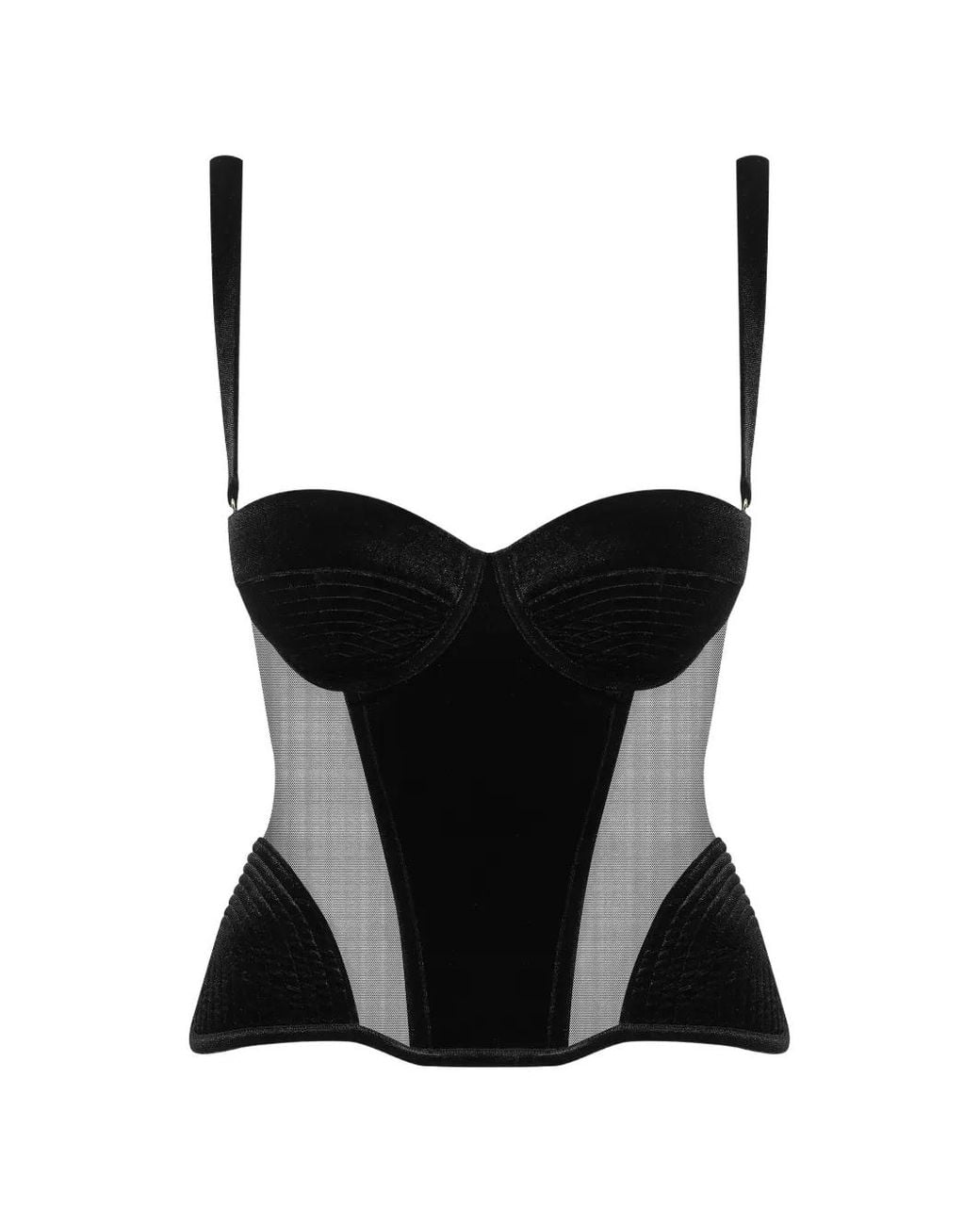Maison Close Black X Scandale Rococo Corset