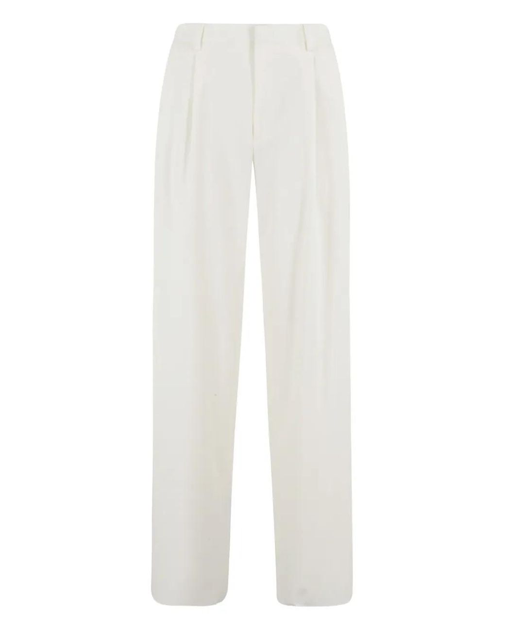 Pantalones De Vestir Tagliatore de color White