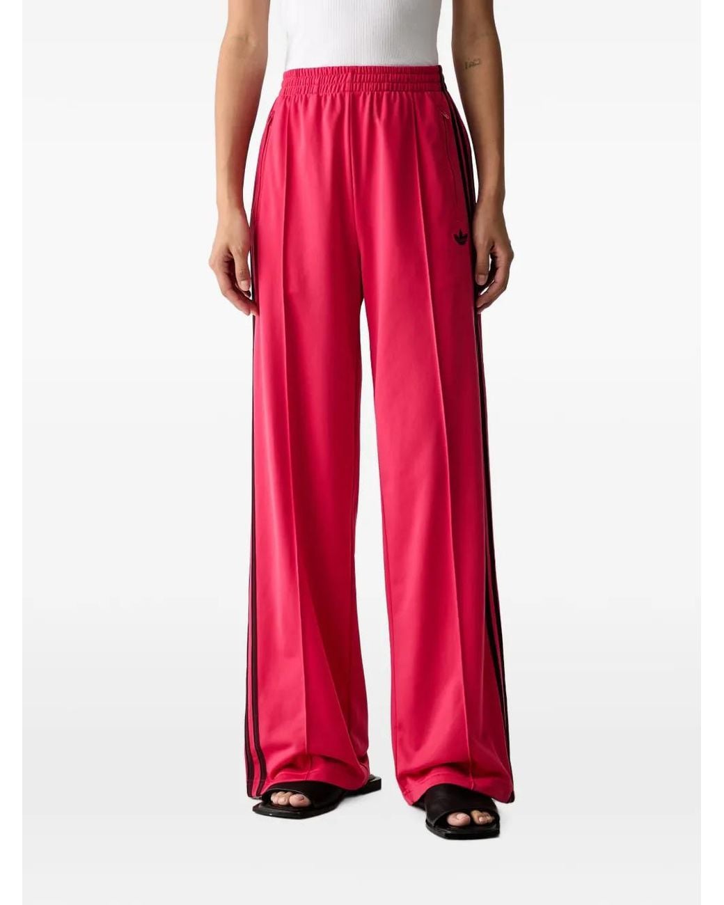 Adidas Red Firebird Loose Track Pants