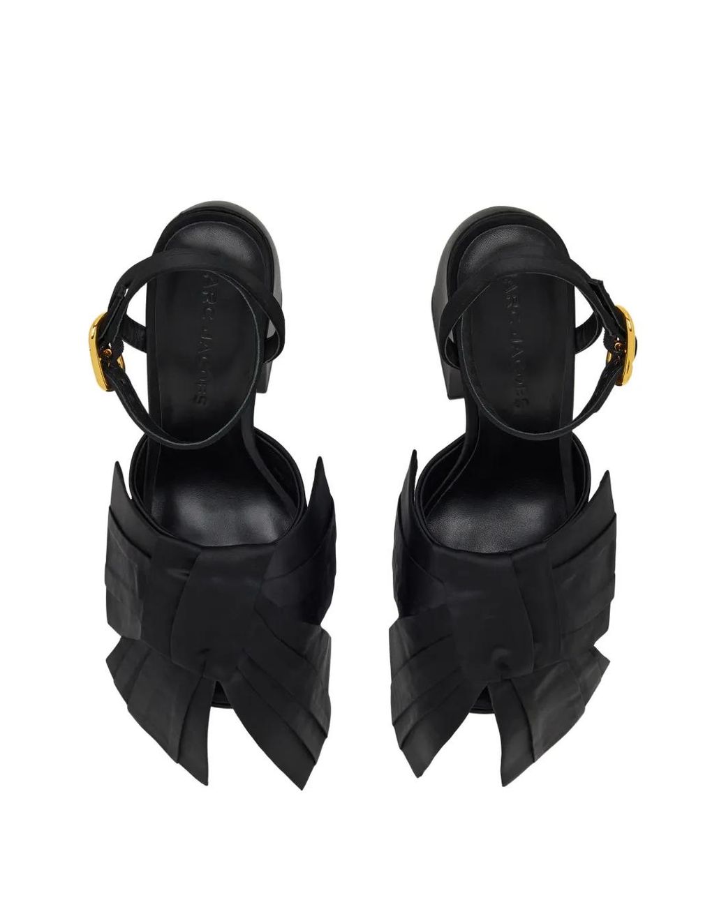 Marc Jacobs Black The Bow Platform Heel Pumps