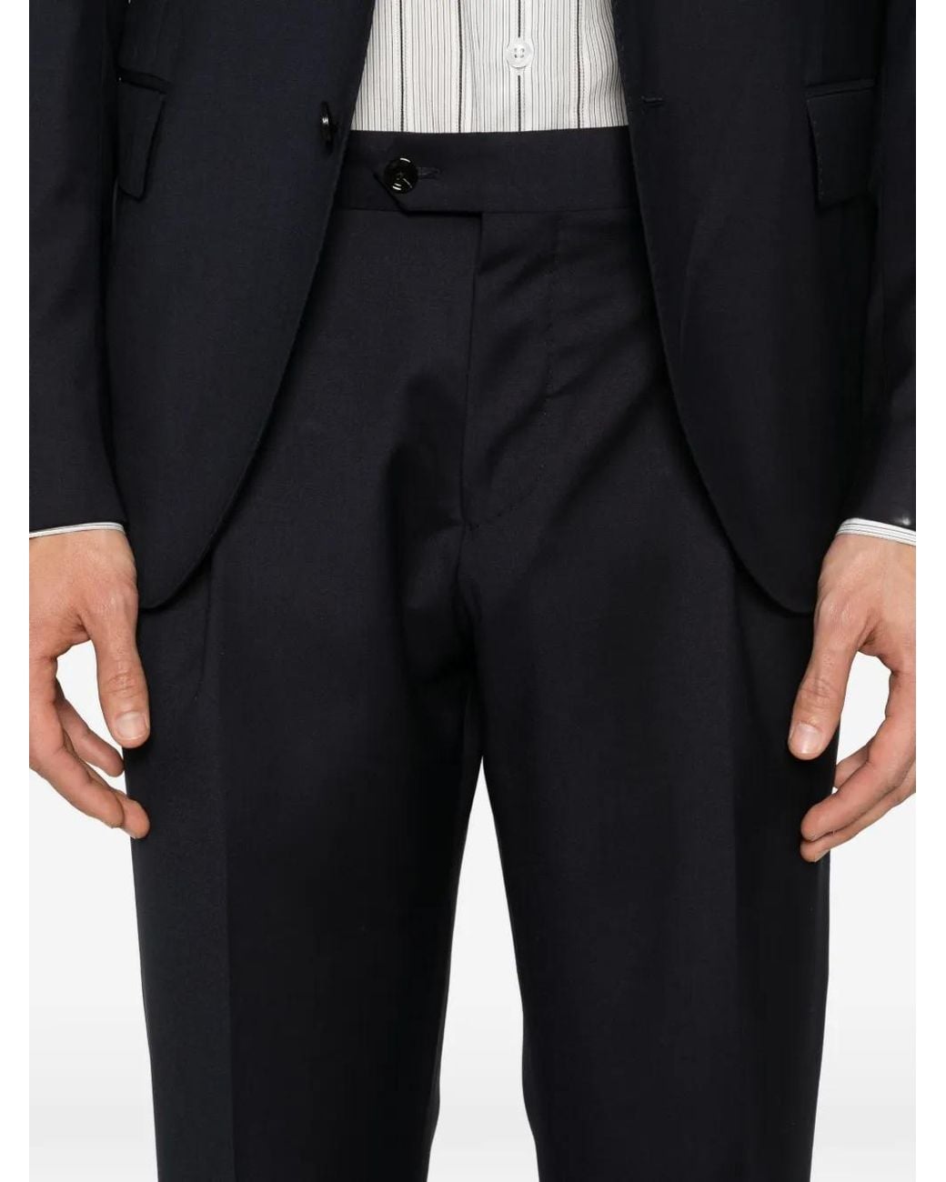 Lardini Blue Button Single-Breasted Suit for men