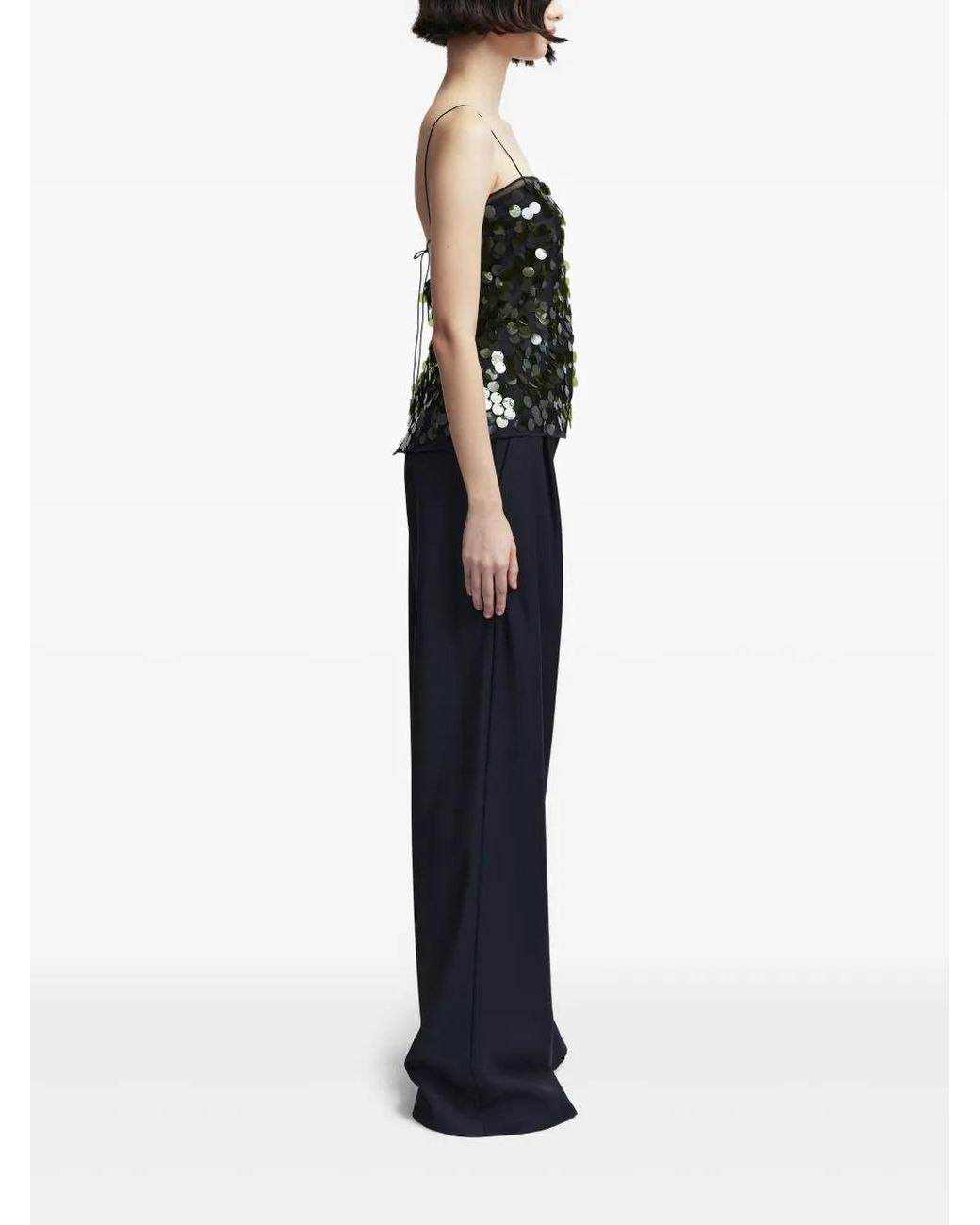 16Arlington Green Suero Sequin-Embellished Top