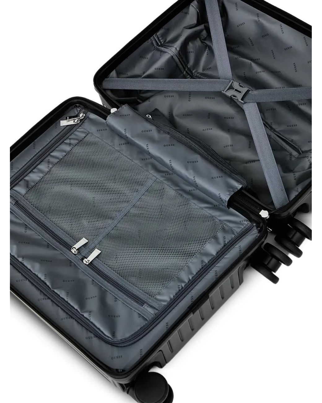 Guess Black Koffer Mit Logo-Schild