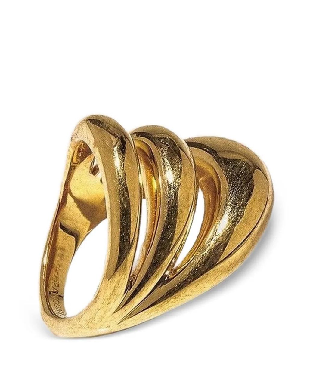 Panconesi Metallic Triptych Blow Up Ring for men