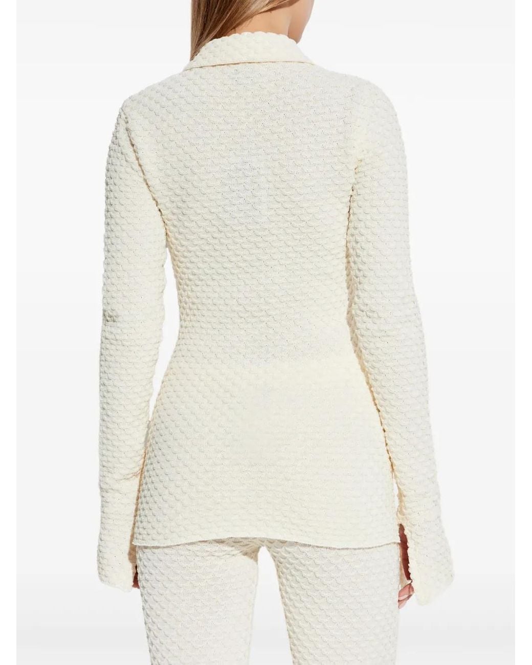 Casablanca White Textured Shirt