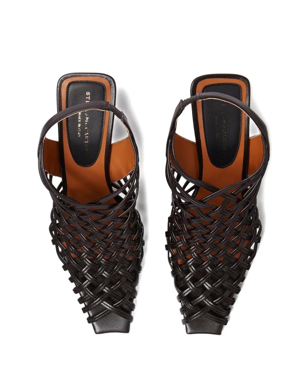 Stella McCartney Black Spur Sandals