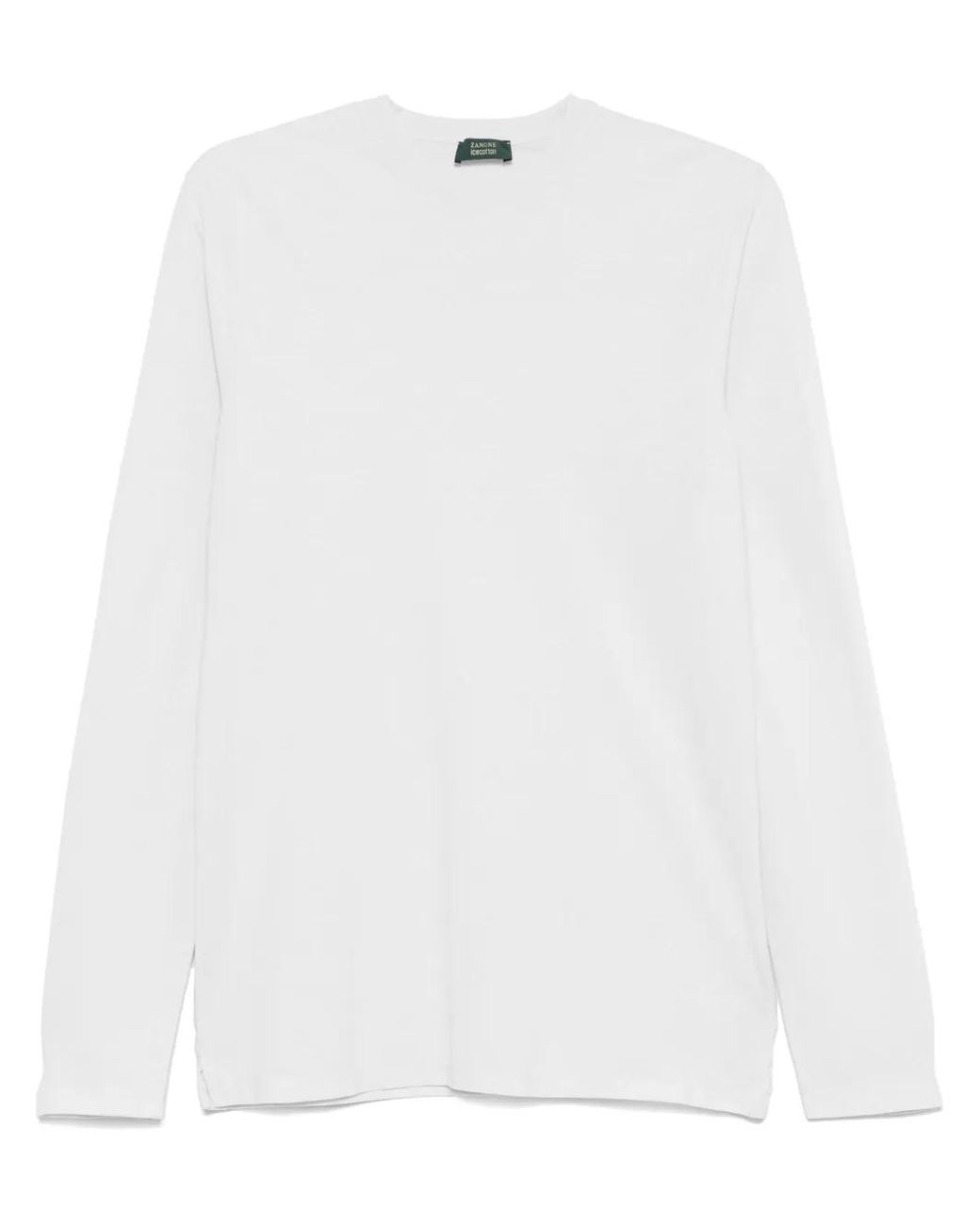 Zanone White Cotton T-Shirt for men