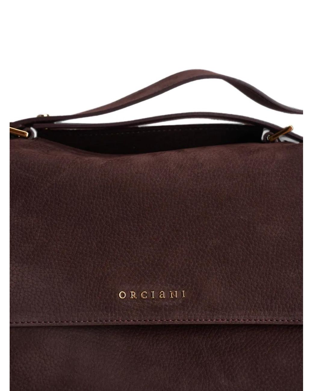 Orciani Brown Medium Sveva Shoulder Bag