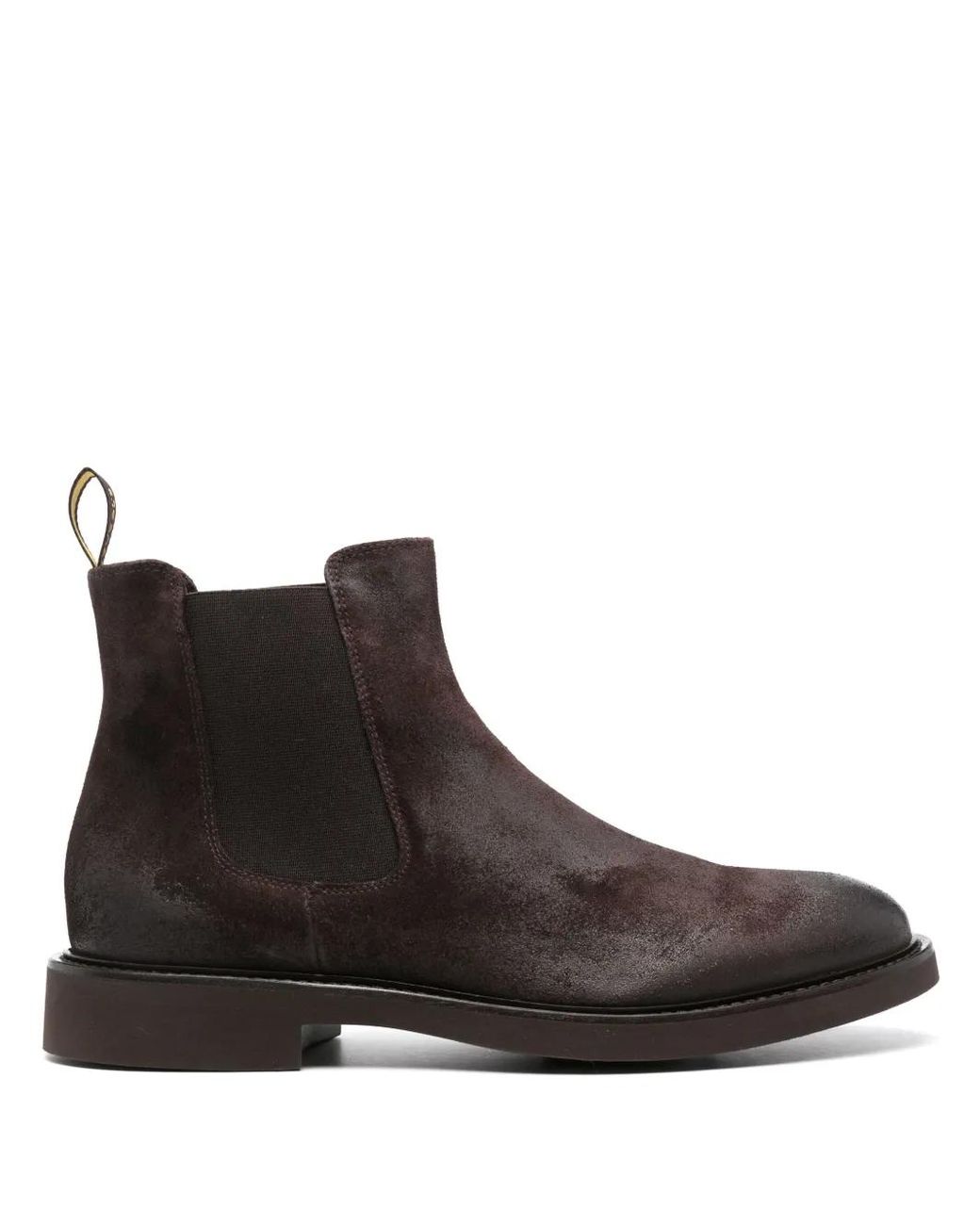 Doucal's Brown Suede Ankle Boots for men