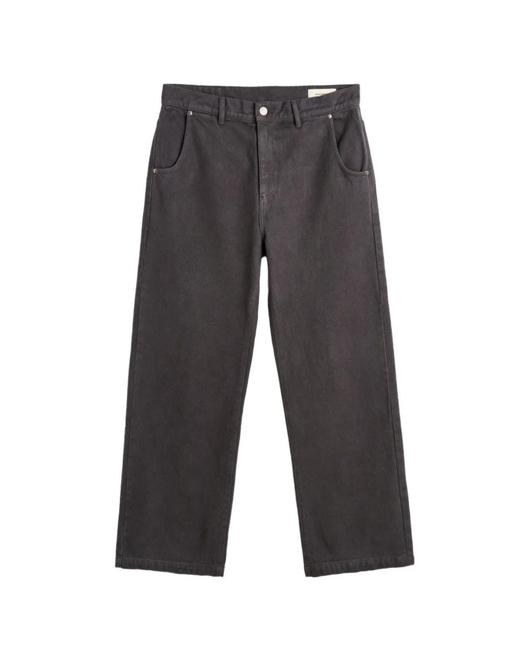 mfpen Gray Straight-Leg Jeans for men