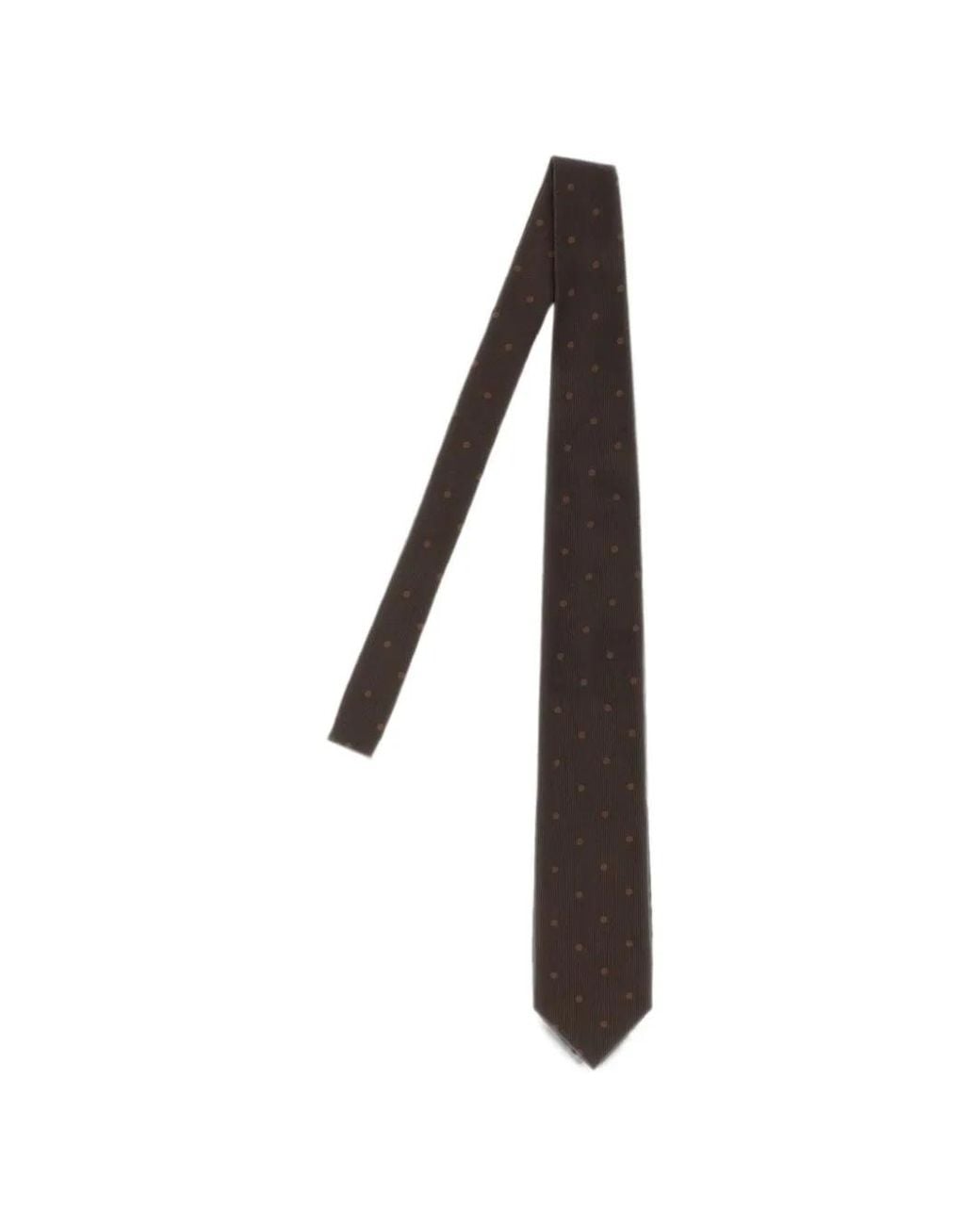 Tom Ford Black Polka-Dot Tie for men