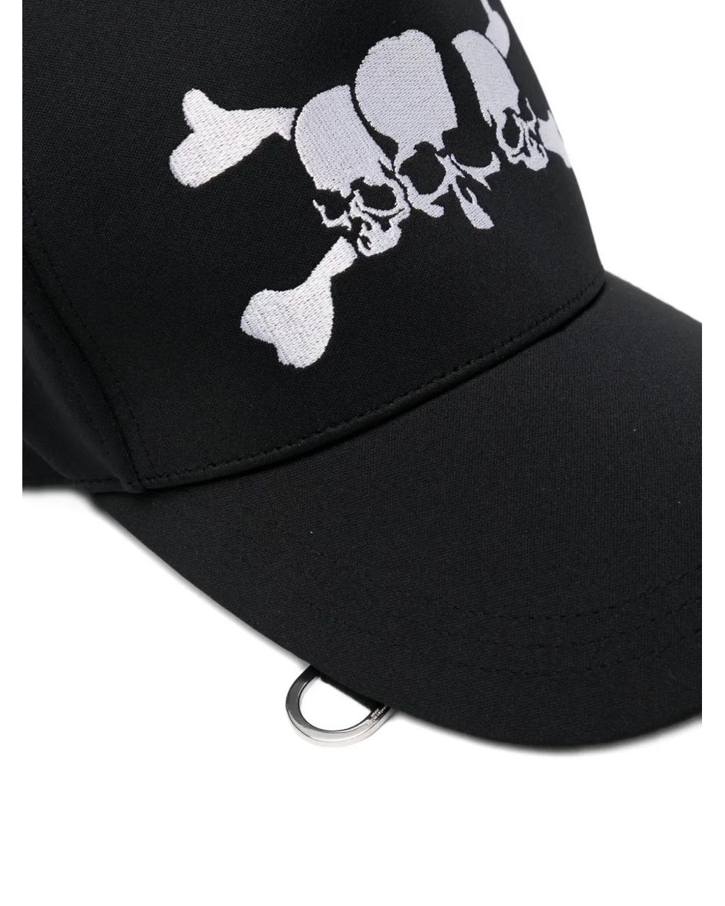 Mastermind Japan Black Logo-Embroidered Cap for men