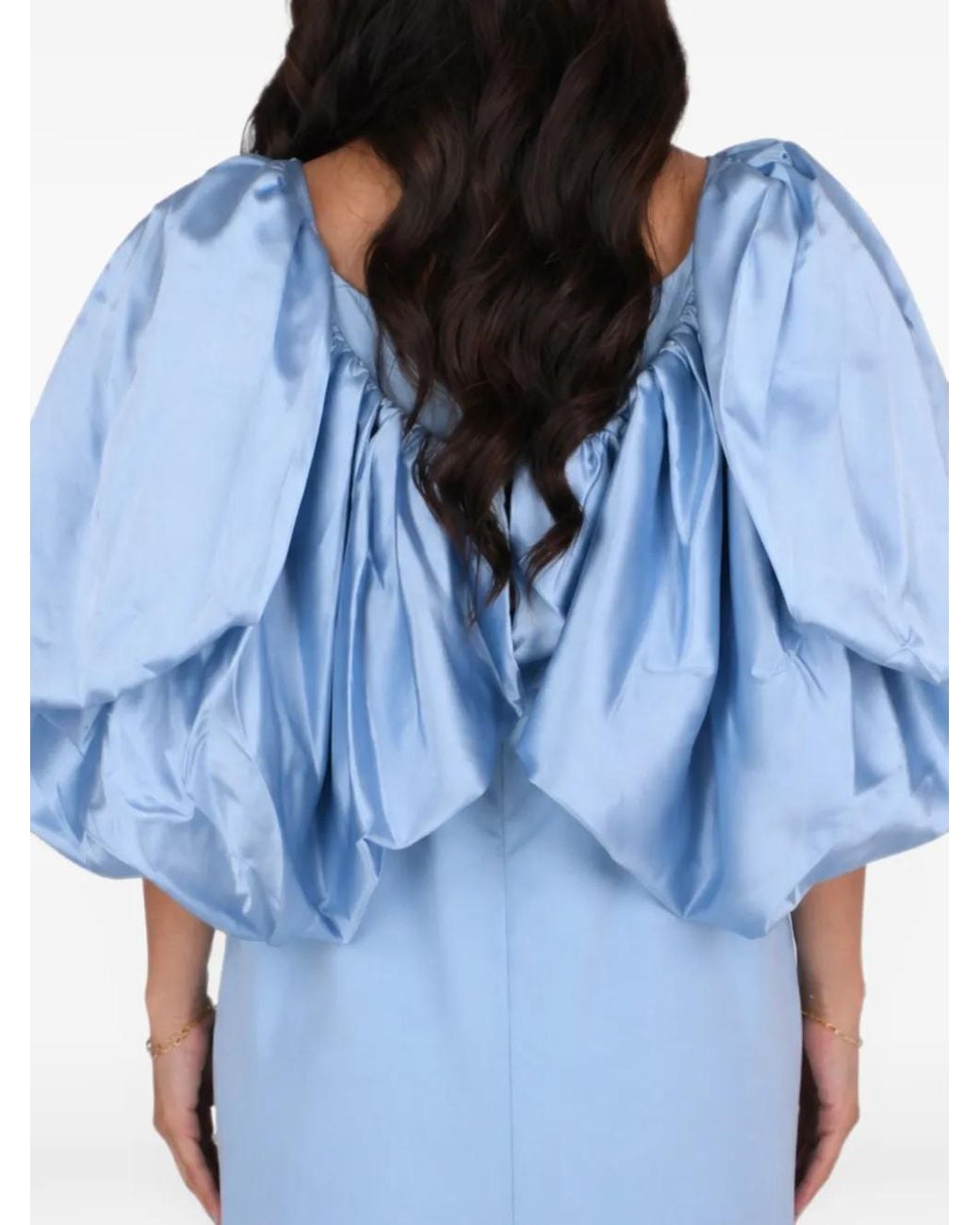 Solace London Blue The Floris Maxi Dress