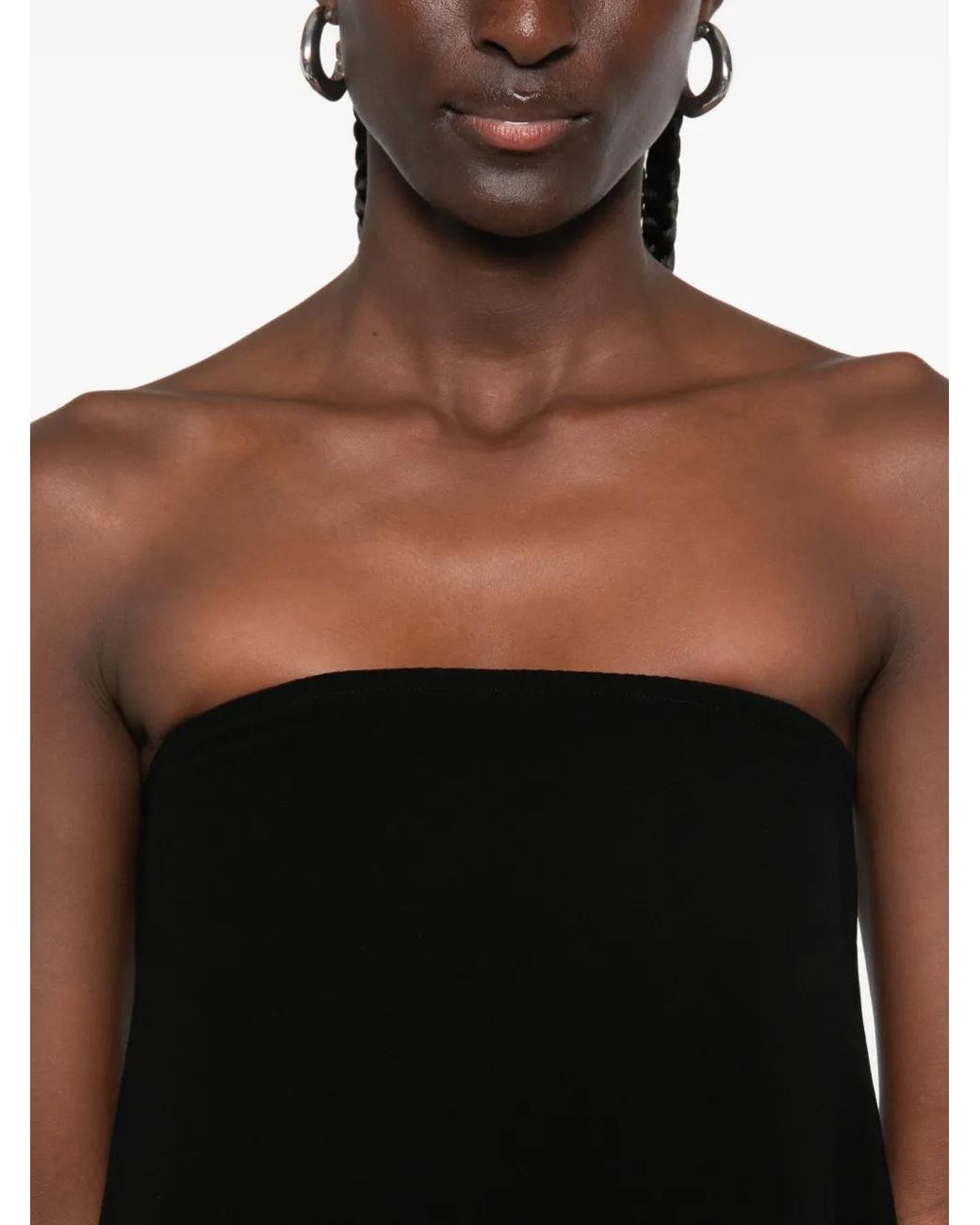 Vestiaire d'un Oiseau Libre Black Monolith Strapless Trousers Set