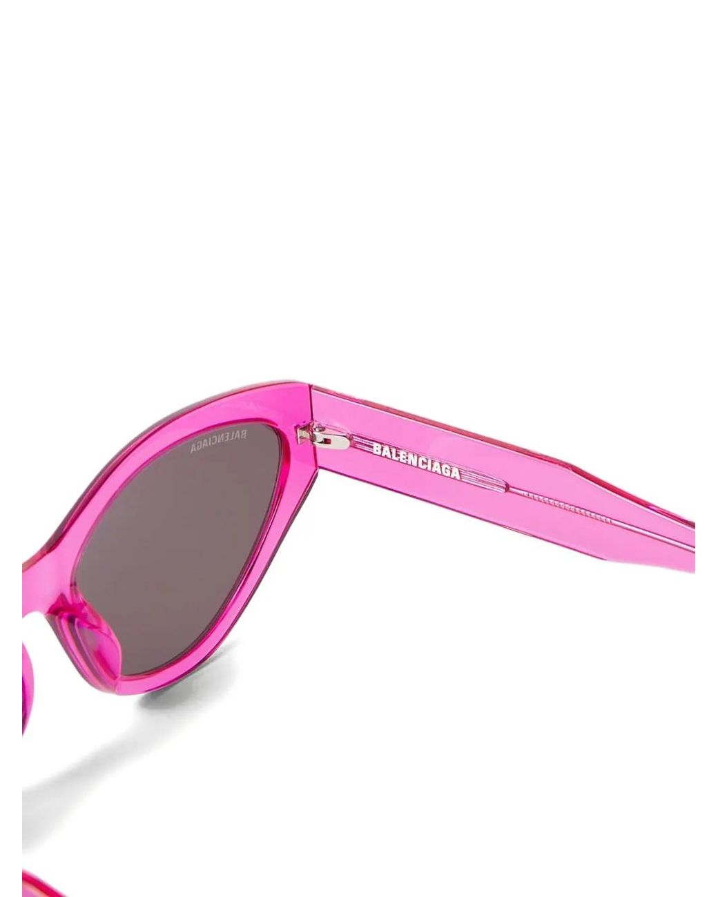 Balenciaga Pink Cat-Eye Sunglasses