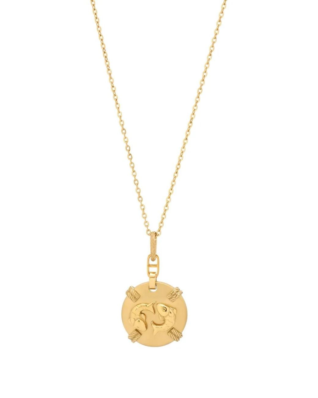 Charriol Metallic Zodiac Pisces Necklace
