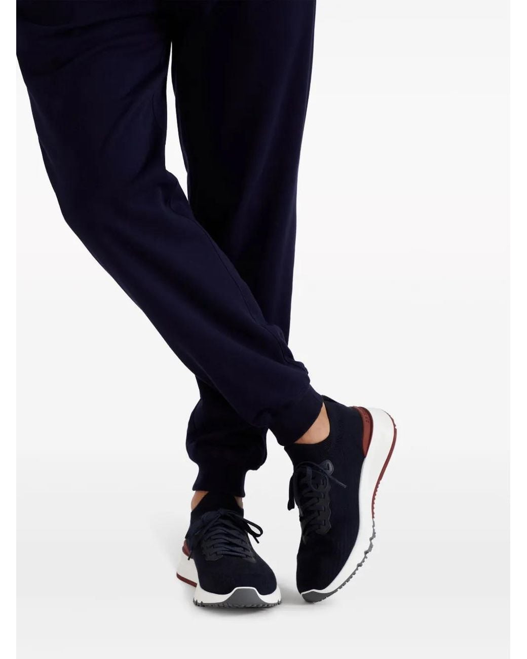 Brunello Cucinelli Blue Sneakers for men