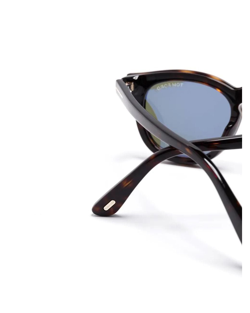 Tom Ford Brown Block Round Opticals