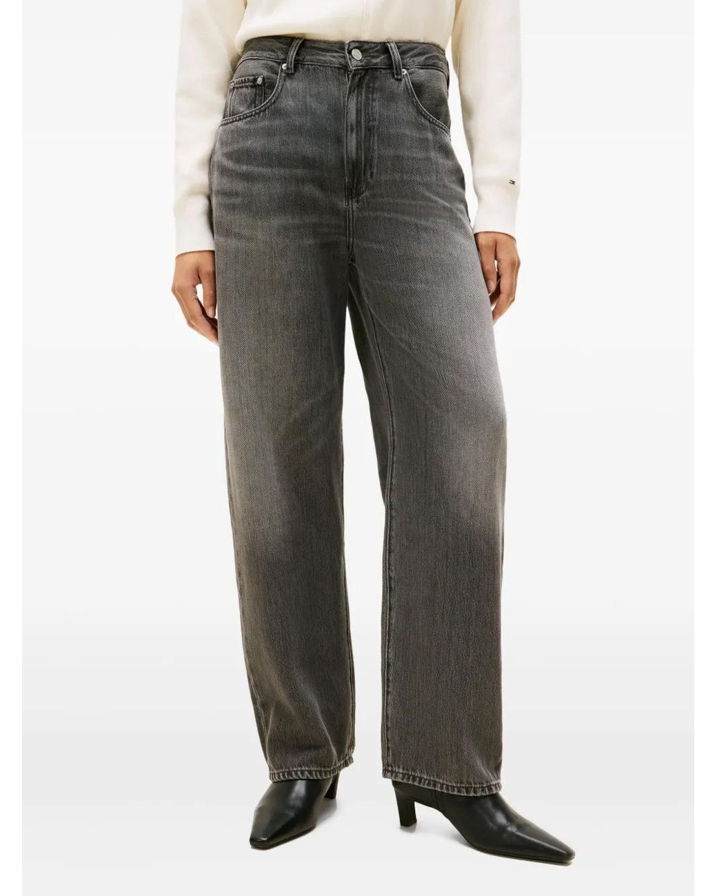 Tommy Hilfiger Gray Five-Pockets Jeans