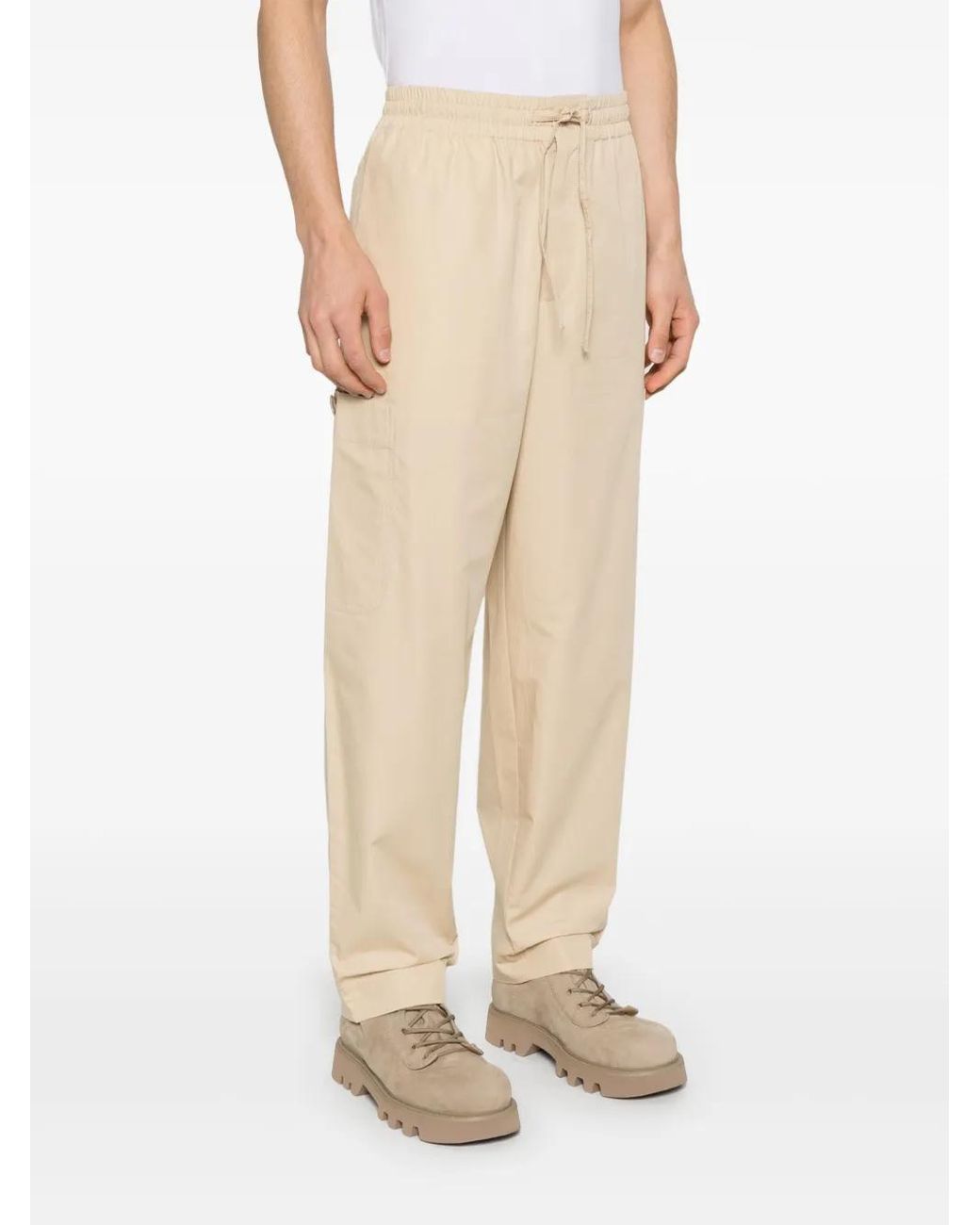KENZO Natural Cargo Pants for men