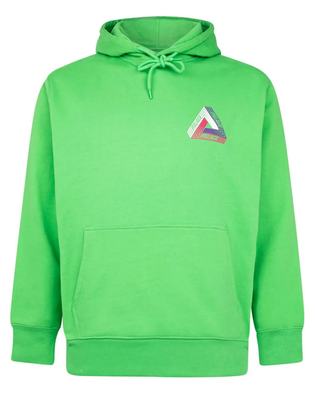 Palace Green Tri-Dart "Light Lime" Drawstring Hoodie for men