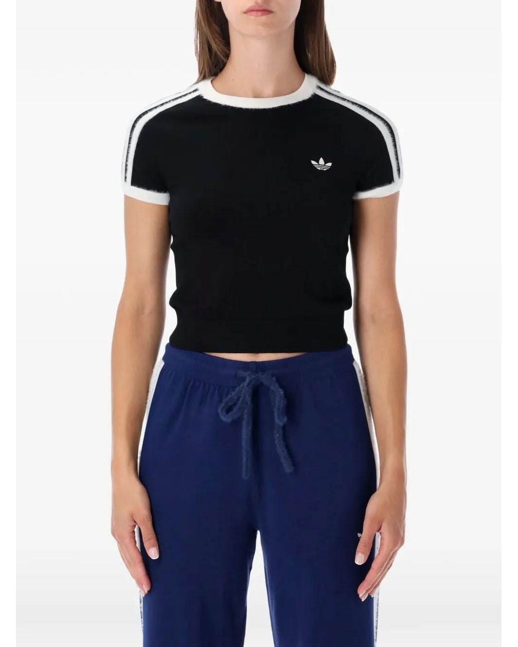 Adidas Black Knitted T-Shirt