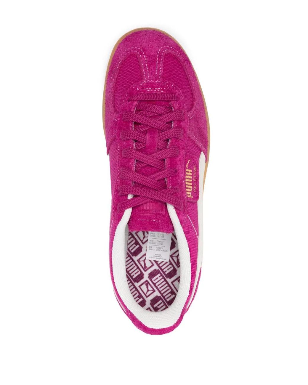 PUMA Pink Palermo Vintage Sneakers for men