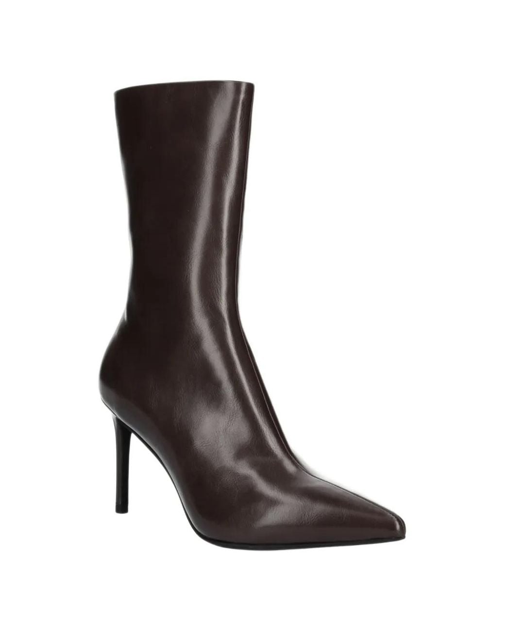 Jeffrey Campbell Brown Everynight Pointed-Toe Stiletto Boots