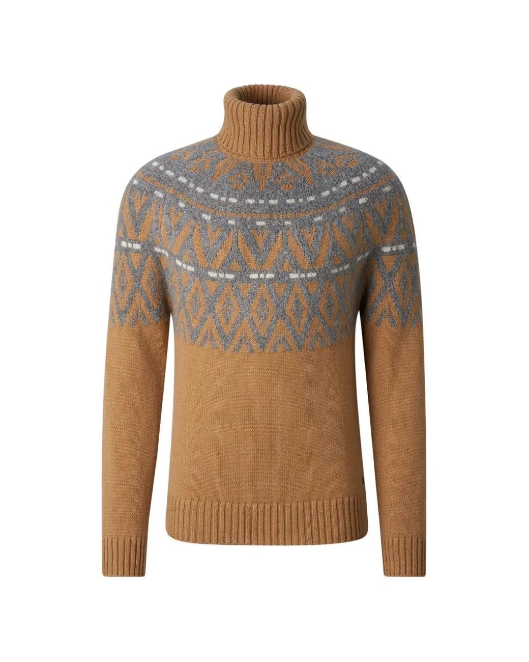Bogner Natural Roxter Bouclé-Knit Cashmere Sweater for men