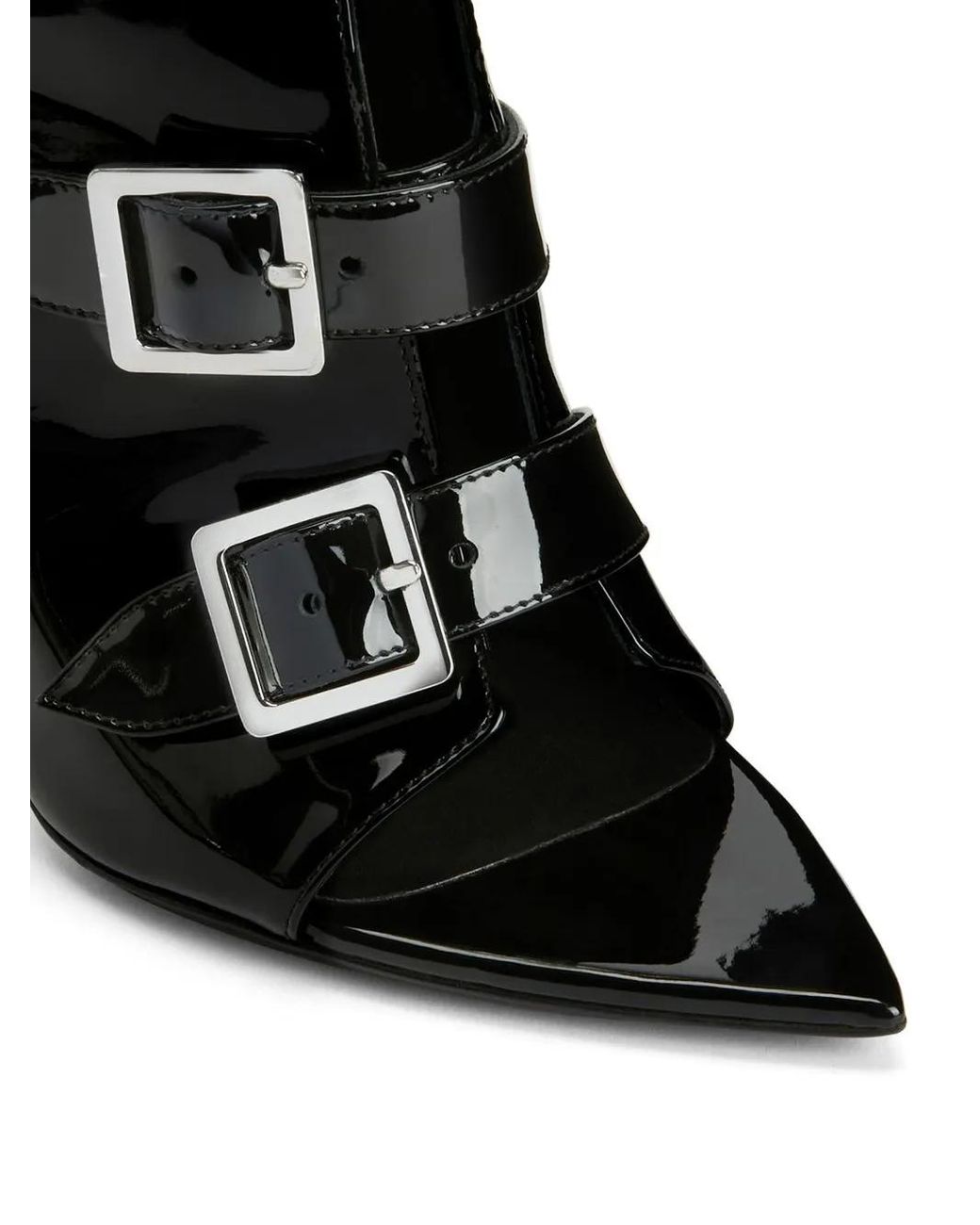 Giuseppe Zanotti Black Intriigo Buckle 105Mm Boots