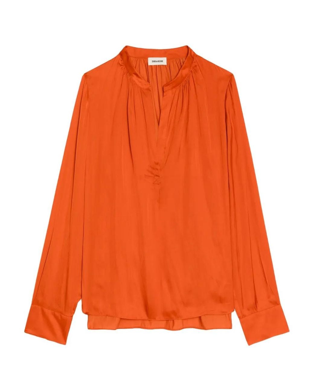Zadig & Voltaire Orange Tink Shirt