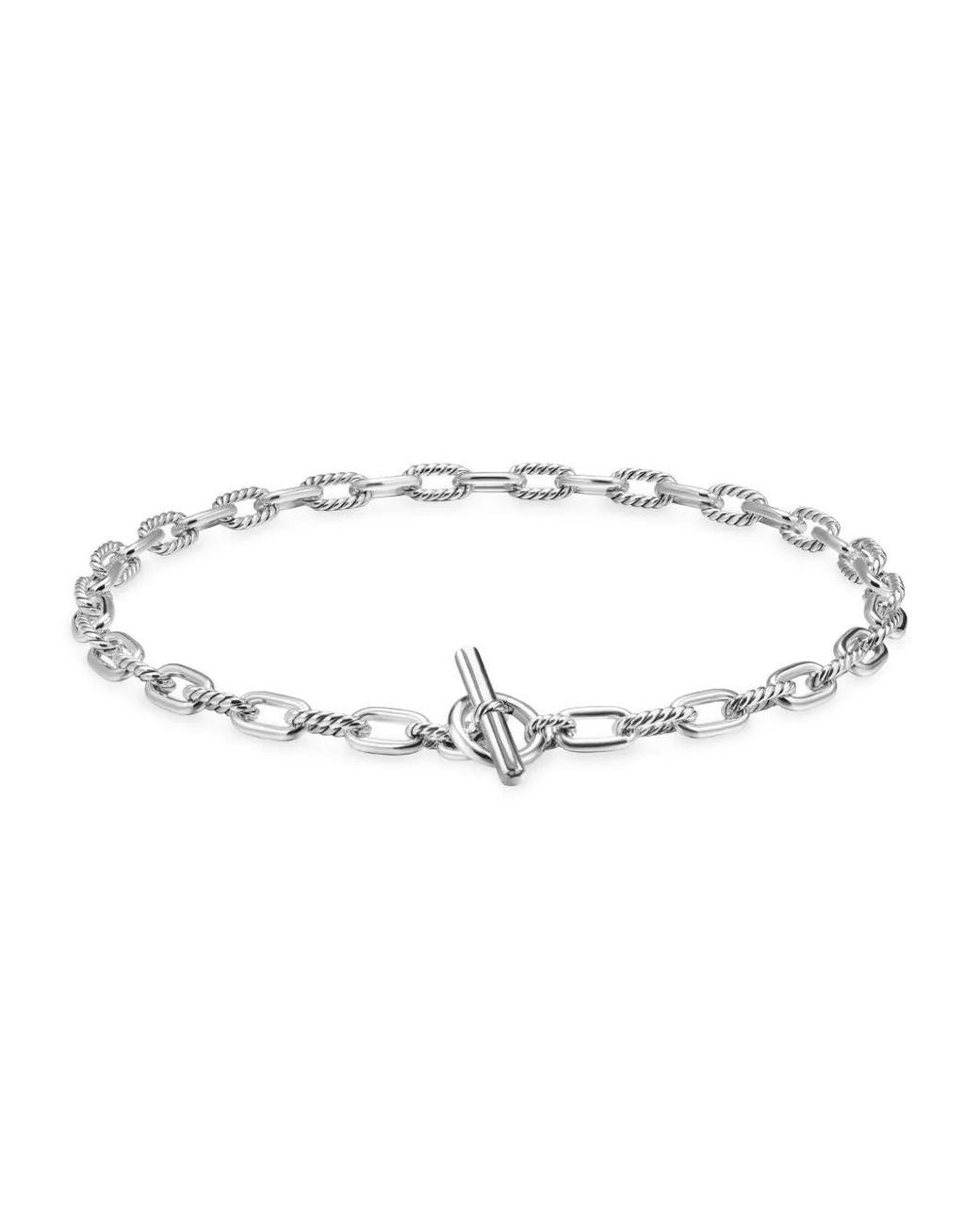 David Yurman Metallic Sterling Dy Madison Chain Necklace (8.5Mm)