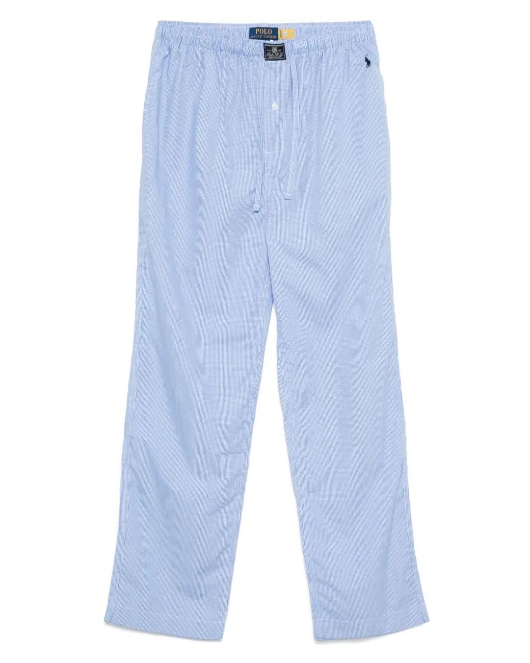 Polo Ralph Lauren Blue Polo-Pony Pajama Trousers for men
