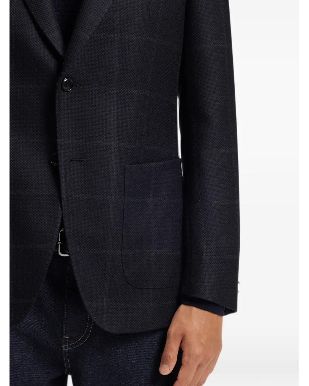 Boss Blue Slim-Fit Blazer for men