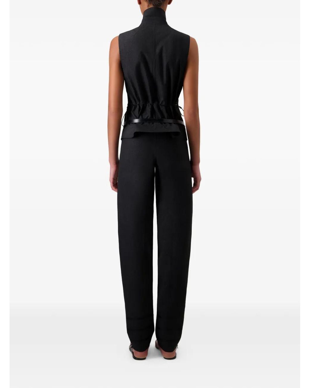 Coperni Blue Tailored V-Neck Vest
