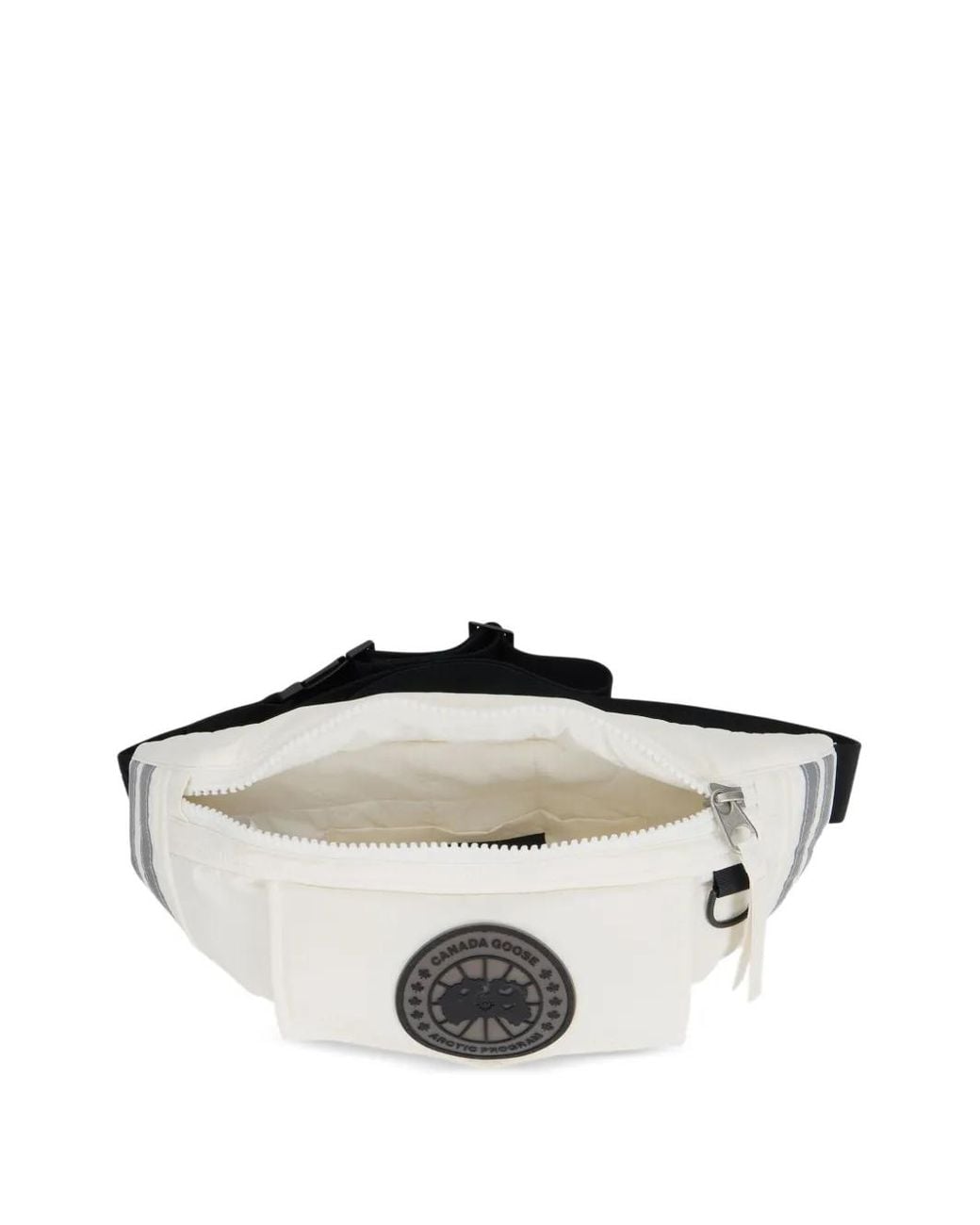 Canada Goose White Enduraluxe Logo-Patch Belt Bag for men