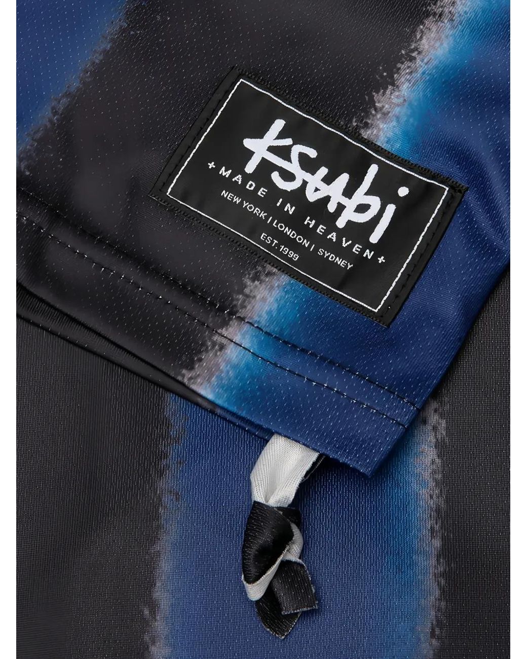 Ksubi Blue Striped Long-Sleeve T-Shirt for men