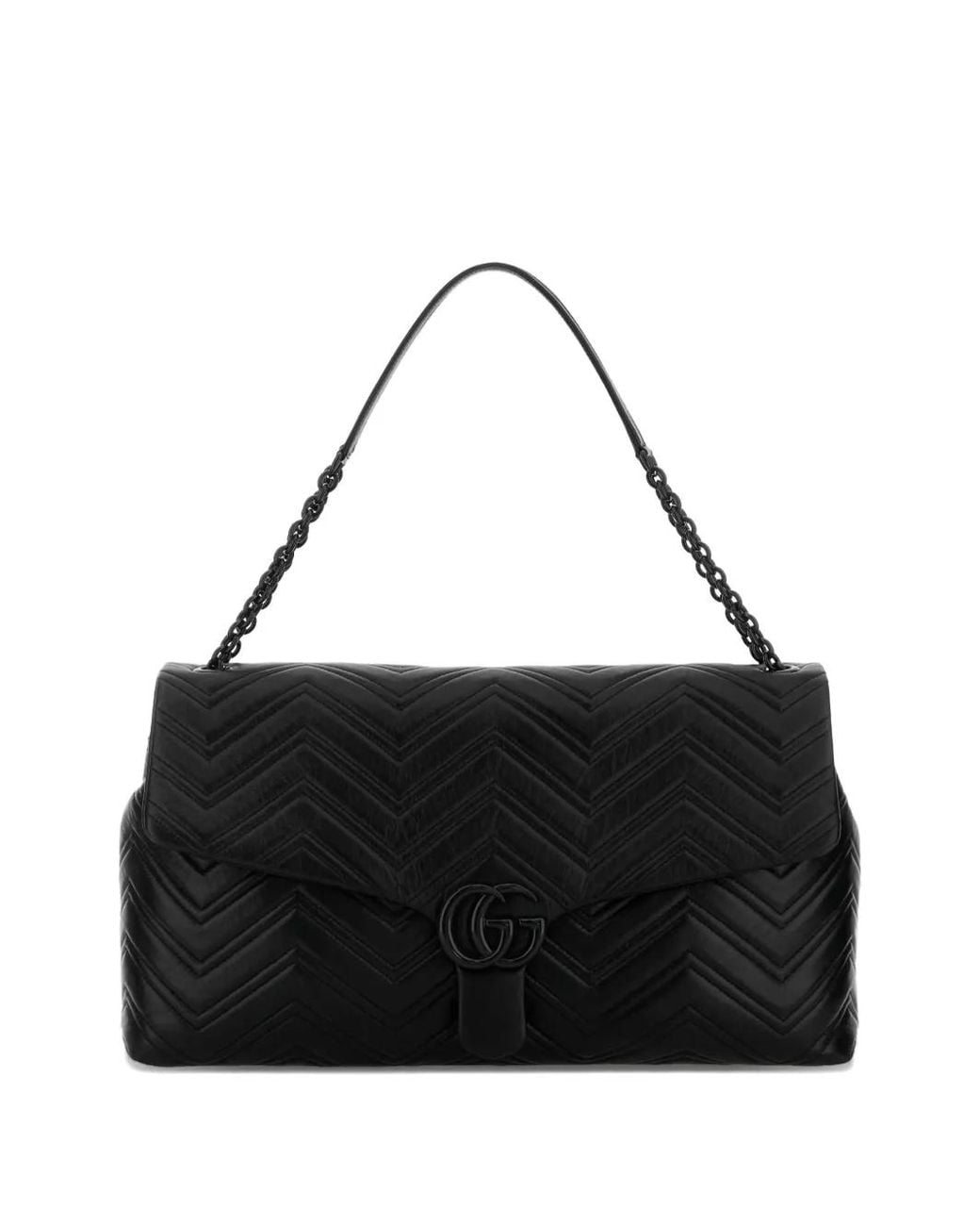 Gucci Black Gg Embossed Leather Wallet