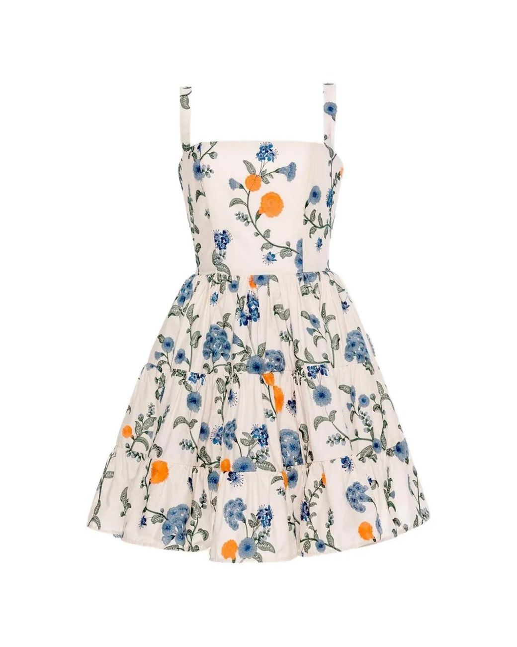 Agua Bendita White Lima Brisa Mini Dress