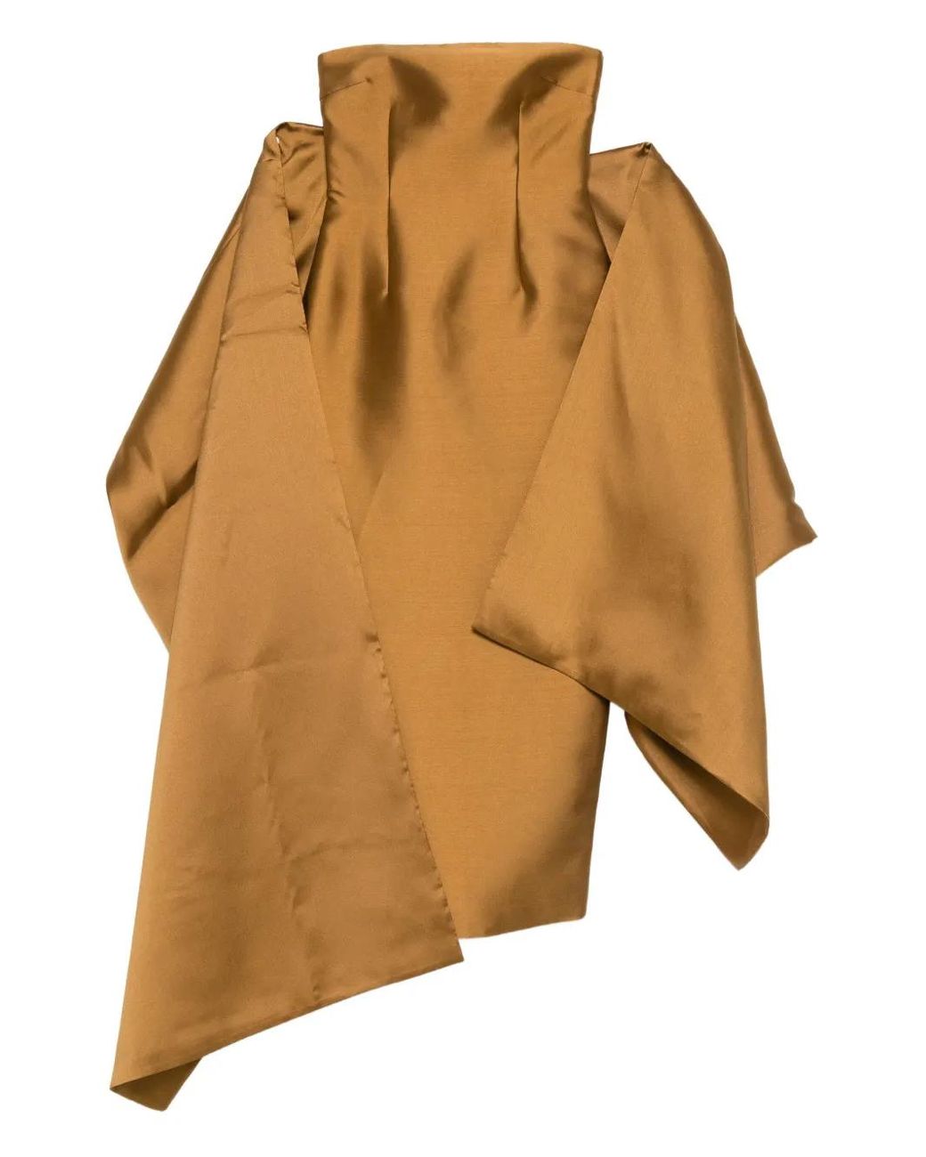 Solace London Renee Maxi Dress in Brown | Lyst
