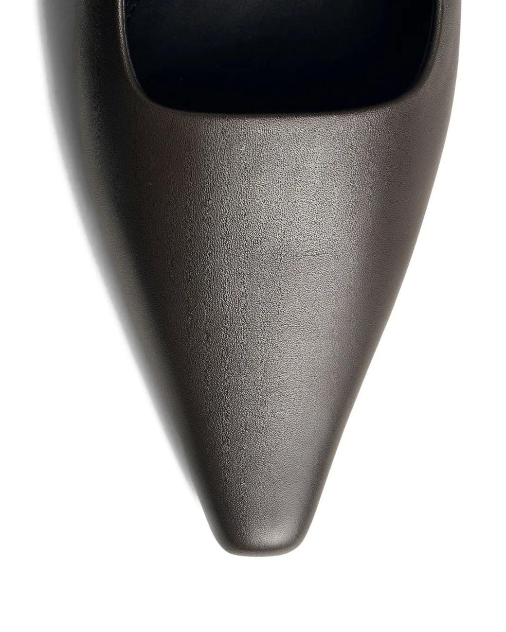 12 STOREEZ Black Pointed-Toe Pumps