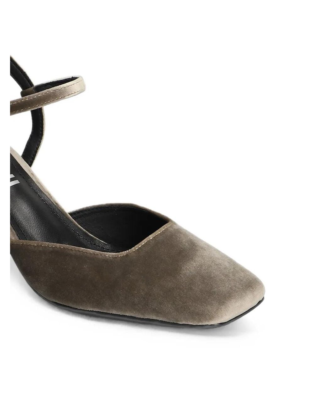 Bibi Lou White Emily Suede Buckle-Fastening Pumps