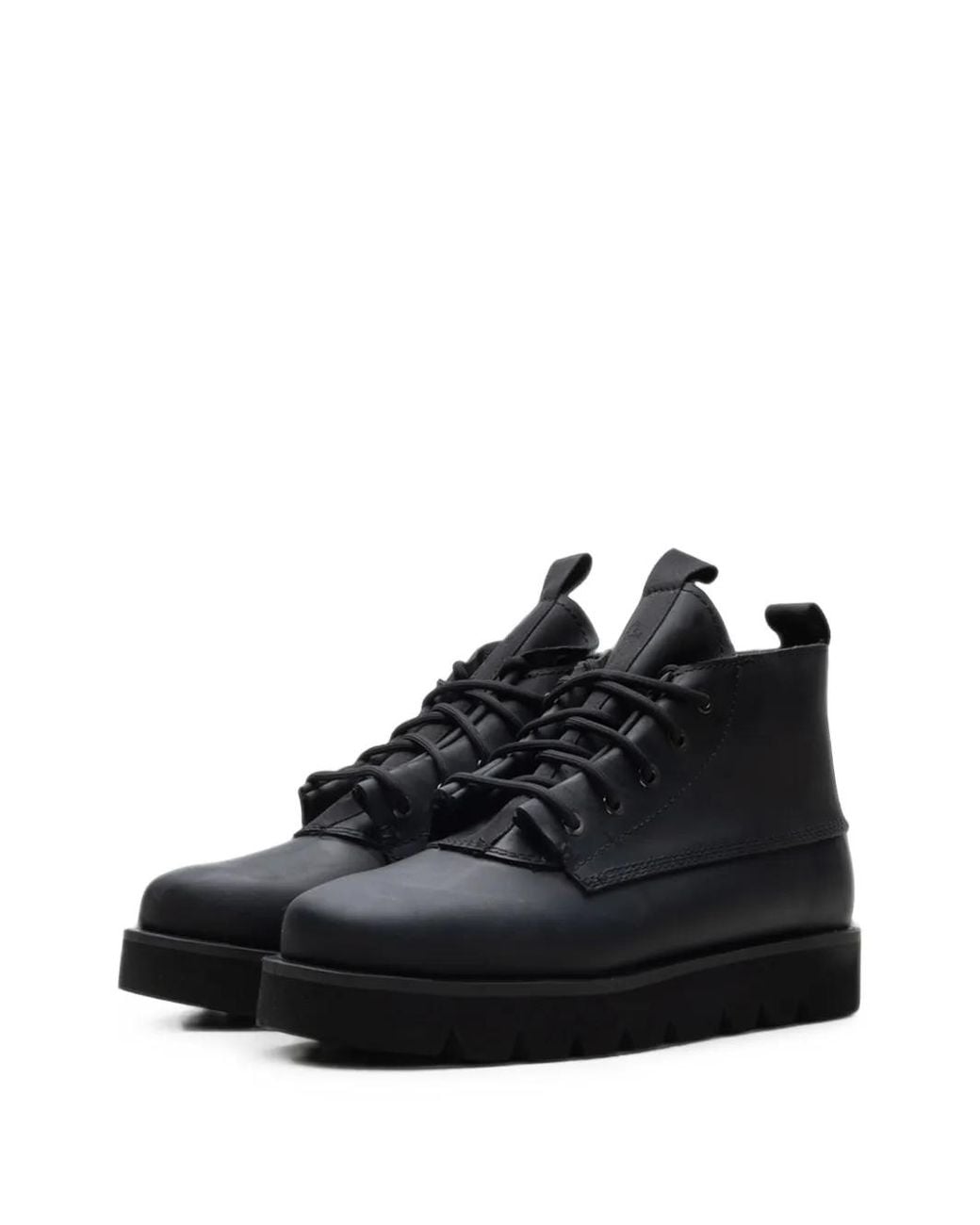 Clear Weather Black Wampa Duex Mid Boots for men