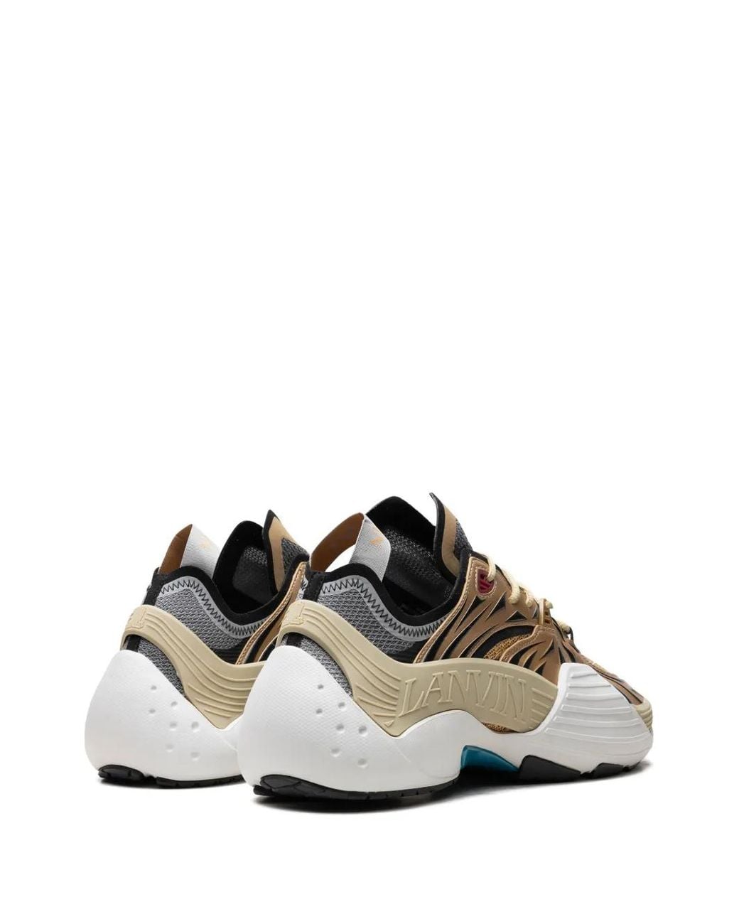 Lanvin Metallic Flash-X Sneakers for men